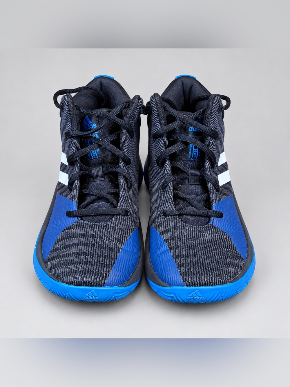 adidas Kids Blue and Black Athletic Sneakers